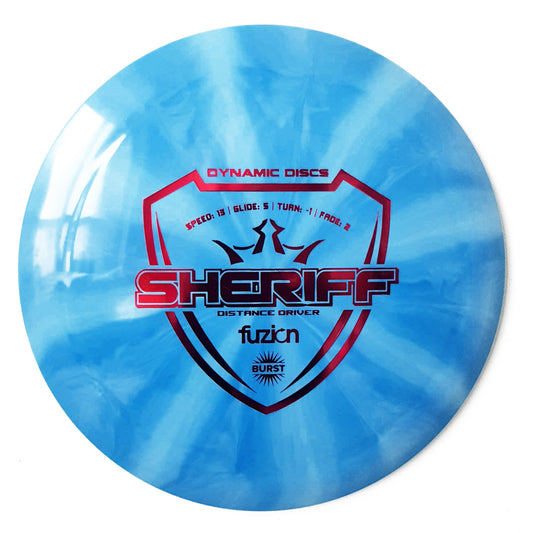 Dynamic Discs Fuzion Burst Sheriff