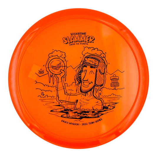 Dynamic Discs Lucid Ice Sockibomb Slammer - Ice Bath Stamp