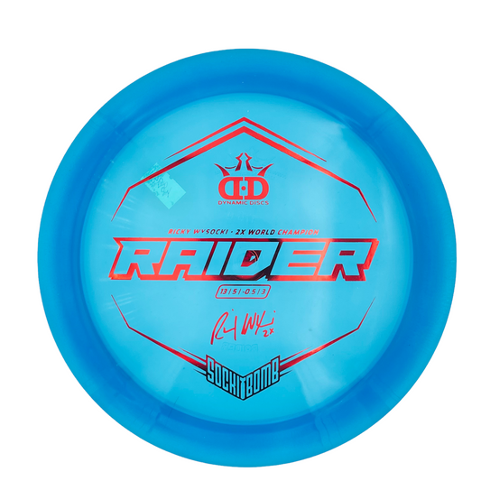 Dynamic Discs Lucid Ice Raider - Ricky Wysocki Sockibomb Stamp