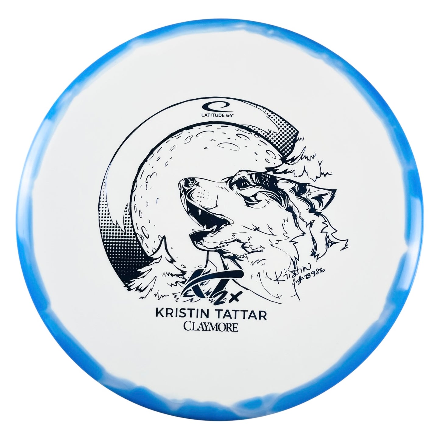 Latitude 64 Gold Orbit Claymore - Kristin Tattar Team Series 2X